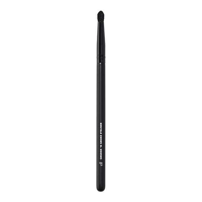 e.l.f. Smudge 'N Smoke Eyeliner Brush, Multi-Use Eyeshadow & Eyeliner Brush For Creating A Perfect Smoky Eye, Vegan & Cruelty-Free-VivaGrace Women
