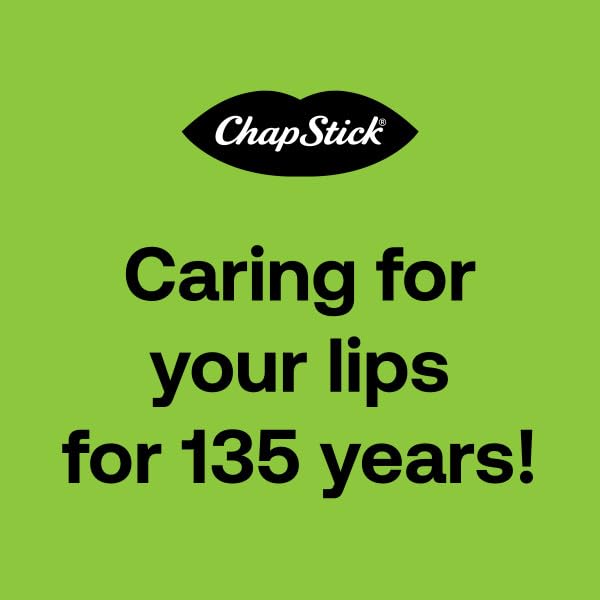 ChapStick Bulk Lip Balm Green Apple, Lip Care Tubes, 0.15 oz, 144 ct case-VivaGrace Women