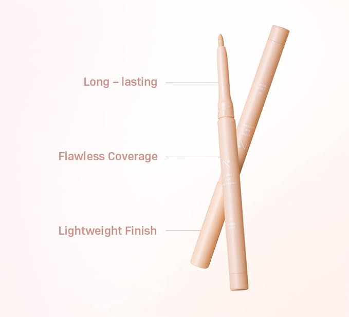Under Eye Highlighter Pencil (01 warm) | Nobev Under Eye Concealer Pencil for Flawless Coverage | Korean Aegyo Sal Highlighter-VivaGrace Women