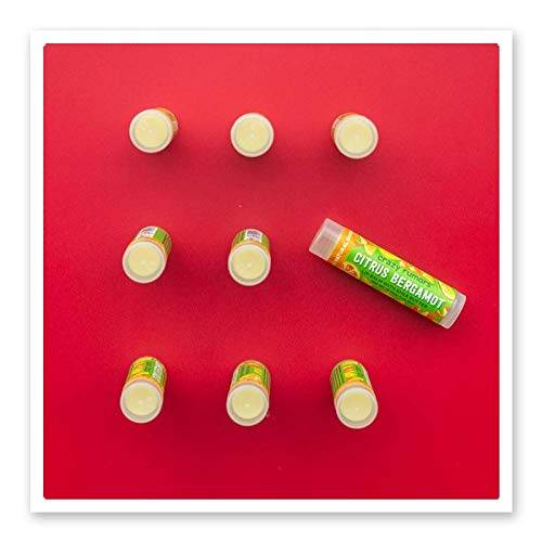 Crazy Rumors Citrus Bergamot Lip Balm. 100% Natural, Vegan, Plant-Based, Made in USA (1-Pack)-VivaGrace Women