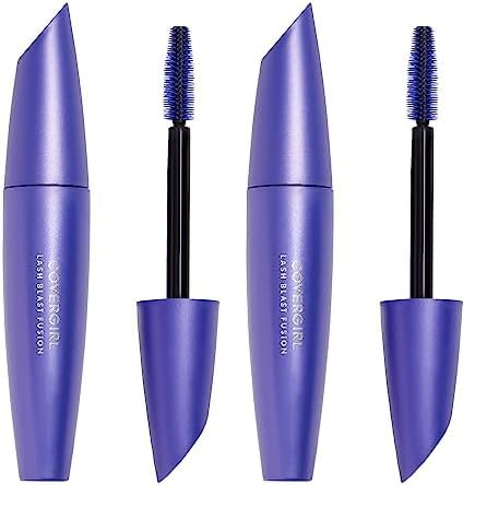 Covergirl Lash Blast Fusion, Brown (Pack of 2)