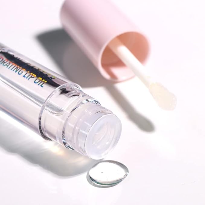 Glow Getter Hydrating Lip Oil (010, Clear)-VivaGrace Women