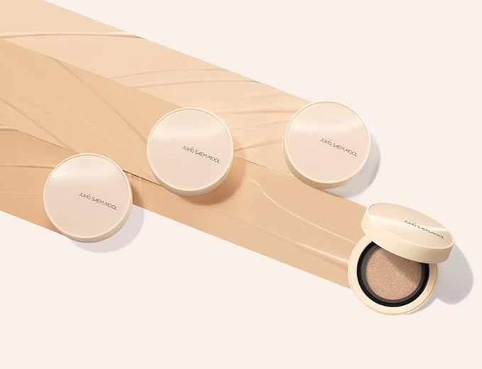 [JUNGSAEMMOOL OFFICIAL] Skin Nuder Cover Layer Cushion 23 (Medium) | Refill Included | Delicate Cover | All-day Lasting | Makeup Artist Brand-VivaGrace Women