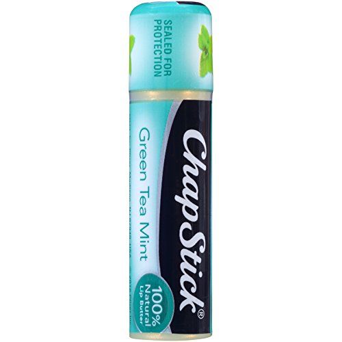 ChapStick 100% Natural Lip Butter Green Tea Mint and Sweet Papaya Lip Balm Tubes Variety Pack - 0.15 Oz Each (Pack of 2)-VivaGrace Women