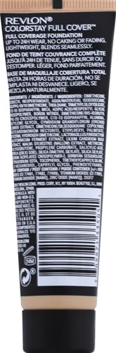 Revlon Liquid Foundation, ColorStay Face Makeup for Normal and Dry Skin, Longwear Full Coverage with Matte Finish, Oil Free, Nude, 1.0 Fl Oz-VivaGrace Women