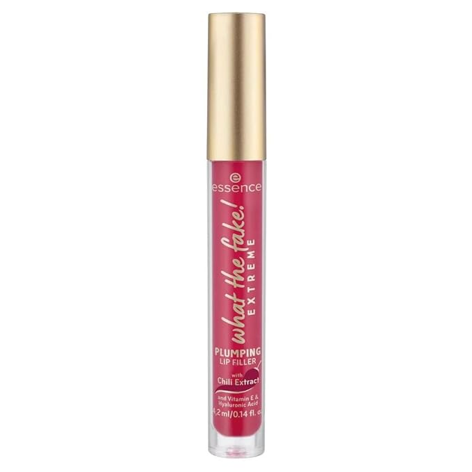 essence | What the Fake! Plumping Lip Filler | Chili Oil Extract Infused for Plump Lips | pH-Reactive Tint | Vegan, Cruelty Free & Gluten Free (03 | Oh My Chili)-VivaGrace Women