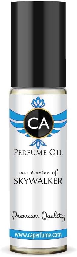 CA Perfume Impression of M.Blanc Skywalker For Men Replica Fragrance Body Oil Dupes Alcohol-Free Essential Aromatherapy Sample Travel Size Concentrated Long Lasting Attar Roll-On 0.3 Fl Oz/10ml-VivaGrace Women