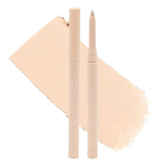 Under Eye Highlighter Pencil (02 cool) | Nobev Highlighter and Concealer with Flawless Coverage | Korean Aegyo Sal Highlighter-VivaGrace Women