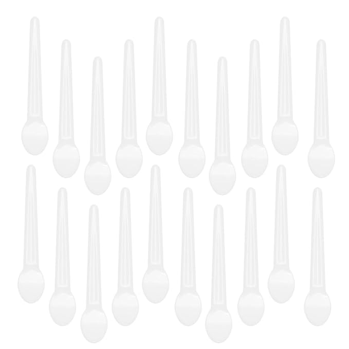 100pcs Makeup Scoop Cosmetic Scoop Face Cream Spatula Face Cream Scoop Face Mask Scoop Cosmetic Spatula Makeup Spoon-VivaGrace Women