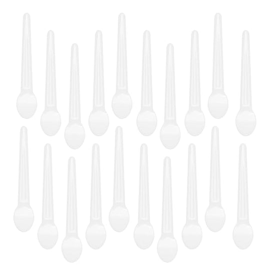 100pcs Makeup Scoop Cosmetic Scoop Face Cream Spatula Face Cream Scoop Face Mask Scoop Cosmetic Spatula Makeup Spoon-VivaGrace Women