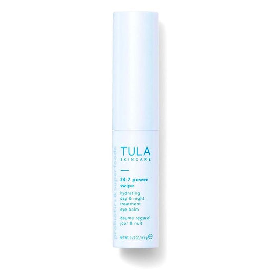 TULA 24-7 Power Swipe Hydrating Eye Balm | Dark Circle Treatment, Instant Brightening, Portable | 0.23oz-VivaGrace Women