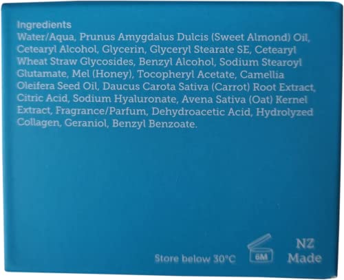 Manuka Lane Hyaluronic Acid Day Cream for Face and Neck with Oat Kernel Extract, Camellia Seed Oil & Sweet Almond Oil | Plant Based Formula | Carefully formulated to keep your skin young and healthy!-VivaGrace Women