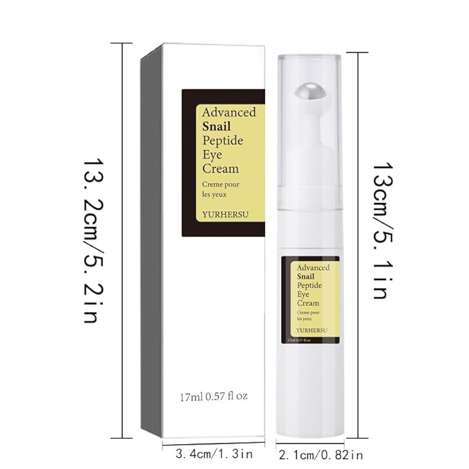 Moisturizing and hydrating snail peptide eye cream can tighten the eye, improve the dark circles around the eyes, and weaken the fine lines of the eye essence-VivaGrace Women