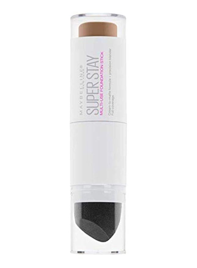 Maybelline New York Super Stay Foundation Stick for Normal To Oily Skin, Nude Beige, 0.25 Ounce-VivaGrace Women