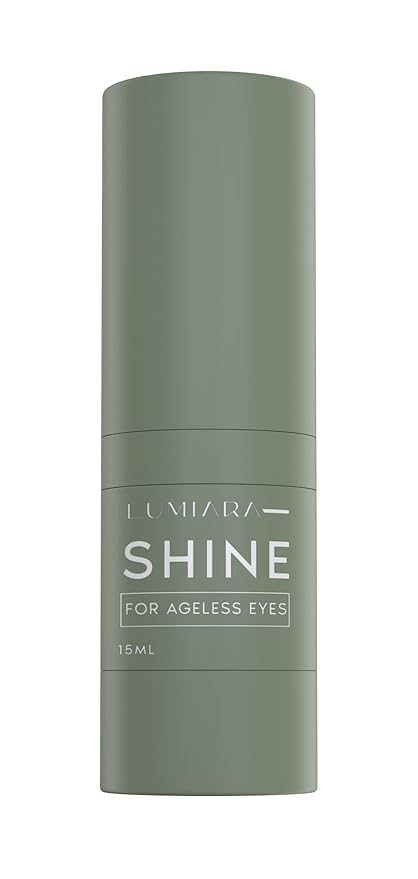 Lumiara Shine Anti Aging Eye Serum - Hydrating and Brightening Serum For All Ages & Skin Types - Organic, Paraben Free, Cruelty Free & Plant Based Wrinkle Reduction - Made In The USA - 15 ml-VivaGrace Women