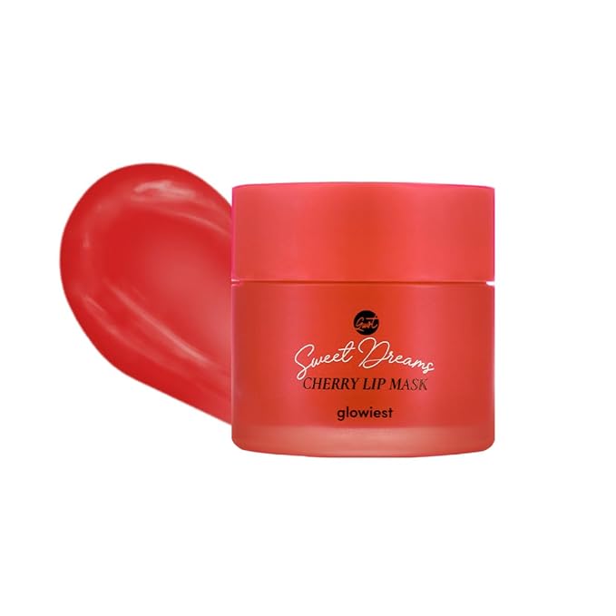 Sweet Dreams Lip Mask-Nourishing, Plumping and Hydrating Lip Balm | Ecofriendly Lip Sleeping Mask | Hyaluronic Acids + Vitamin C + Shea Butter + Antioxidants l Cherry- 0.7 oz-VivaGrace Women