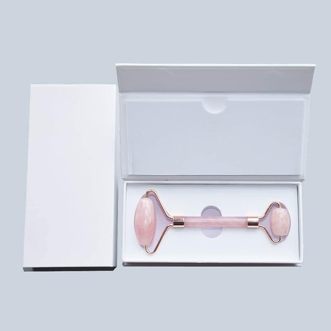 Gioia Beauty Pink Quartz Jade Roller-VivaGrace Women