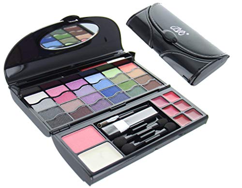 ETA 34 Runway Colors Complete Makeover Kit With Brushes Eye Pencil And Mirror 2.4 oz-VivaGrace Women