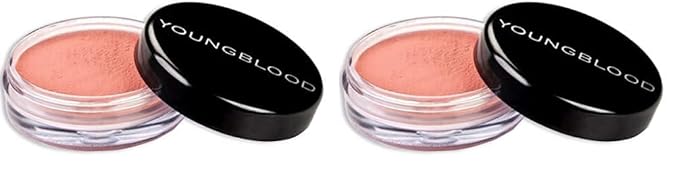 Youngblood Mineral Cosmetics Natural Loose Mineral Blush - Rouge - 3 g / 0.10 oz (Pack of 2)-VivaGrace Women