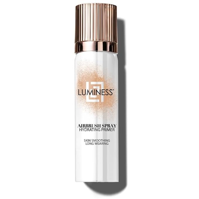 LUMINESS Airbrush Primer Hydrating Spray - Primes, Hydrates and Smooths Skin Texture for The Ultimate Canvas for Foundation Application - Hydrolyzed Silk & Hyaluronic Acid - 1.66oz-VivaGrace Women
