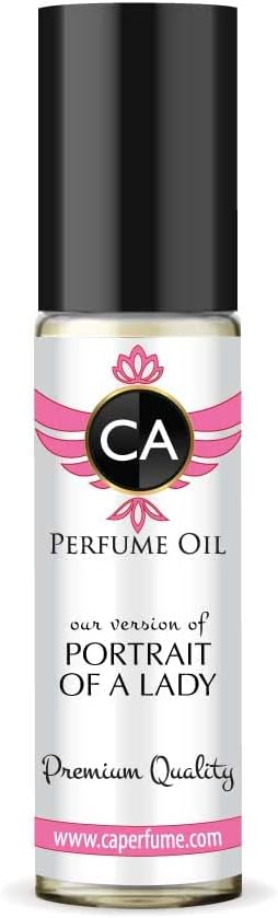 CA Perfume Impression of Portrait of A Lady for Women Body Oil Roll-On 0.3 Fl Oz/10ml-VivaGrace Women