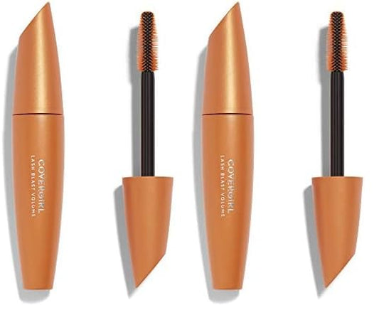 COVERGIRL LashBlast Volume Mascara, 1 Tube (0.44 oz), Very Black Color, Volumizing Mascara, Hypoallergenic, For All Eye Colors & Skin Tones (packaging may vary) (Pack of 2)