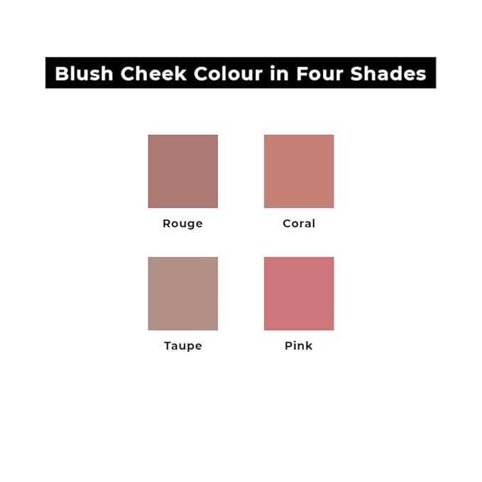 Lamel Blush Cheek Taupe Color Mini - Natural, Lightweight, Smooth, Blendable Powder - Shading & Contouring - 4 Universal Shades Powder Blush - Cruelty Free - № 404 (Taupe) - 3.8g / 0.13-VivaGrace Women
