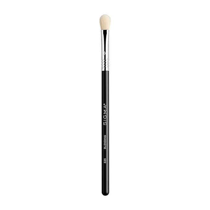 Sigma Beauty Professional E25 Eyeshadow Blending Brush – Professional Eyeshadow Brush for Seamless Eyeshadow Blending, Softens Dramatic Edges & Harsh Lines for a Well Blended Effect (1 Brush)-VivaGrace Women