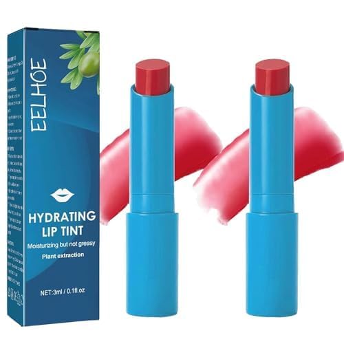 Thrives Lip Tint Hydrating,Strength Hydrating Lip Tint,Strong Moisturizing Effect Tinted Lip Balm Hydrating, Natural Ingredients Sheer Moisture Lip Tint (2PCS)-VivaGrace Women