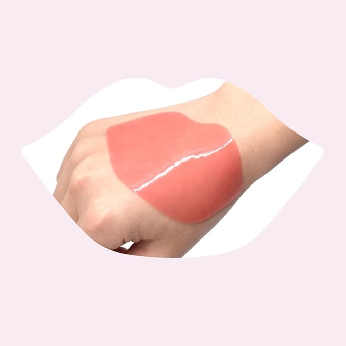 PS.PRETTYSKIN Rose Lip Masks for Dry Lips Care, Hydrogel Formula, moisture,nutrition, elasticity and vitality of lips,Rosa Centifolia Flower Extract,castor seed oil Extract,Lip care, Pack of 20-VivaGrace Women