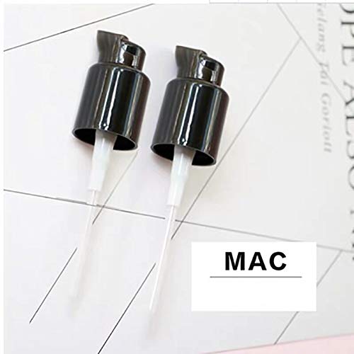 2pcs Replacement Pump for Bottle Compatible with Both Mac and Double Wear(Black)-VivaGrace Women