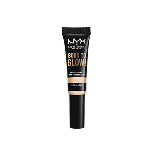 NYX PROFESSIONAL MAKEUP Born To Glow Radiant Concealer, Medium Coverage - Pale-VivaGrace Women