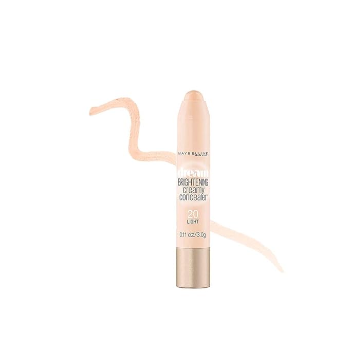 Maybelline New York Dream Brightening Creamy Concealer, Light, 0.11 oz.-VivaGrace Women
