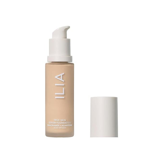 ILIA - True Skin Serum Foundation | Non-comedogenic, Cruelty-Free, Vegan, Weightless Feel, Buildable Coverage, Safe For Sensitive Skin (Mallorca SF1.5)-VivaGrace Women