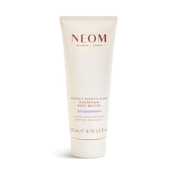 Neom - Magnesium Body Butter | 6.76 Fl Oz (200ml) | Lavender, Chamomile, & Patchouli | Lotion for Sleep with Essential Oils | 100% Natural Fragrances | Nourish & Soften | Signature Sleepy Scent-VivaGrace Women