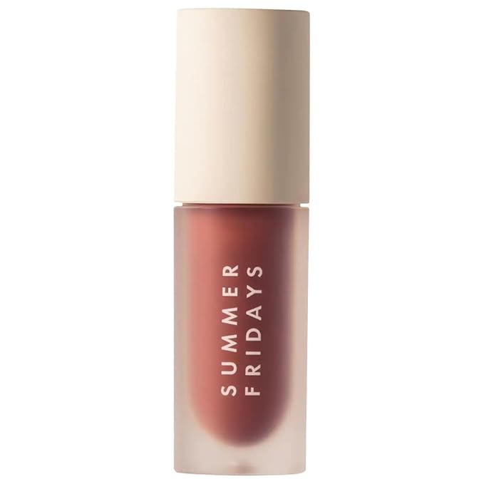 Summer Fridays Dream Lip Oil - Tinted Lip Oil with Moisturizing Sheer Coverage, High-Shine and Deep Hydration - Non-Sticky Formula for Long-Lasting Softness - Warm Beige (0.15 Oz)-VivaGrace Women