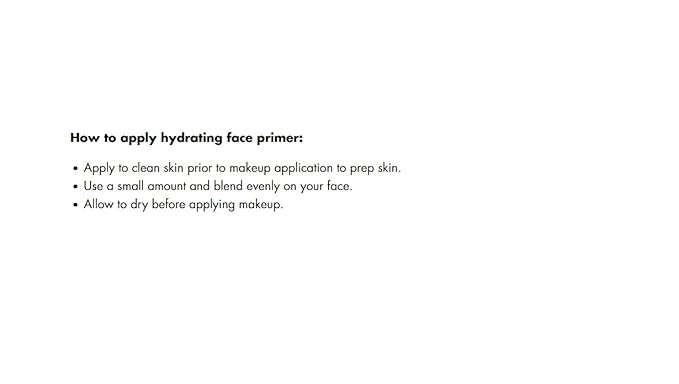 e.l.f. Hydrating Face Primer, Makeup Primer For Flawless, Smooth Skin & Long-Lasting Makeup, Fills In Pores & Fine Lines, Vegan & Cruelty-free, Small-VivaGrace Women