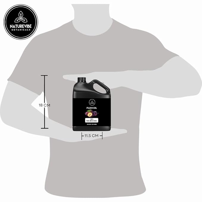 Naturevibe Botanicals Plum Oil 32 Ounces | 100% Pure and Natural | Great for Skin Care and Hair Care-VivaGrace Women