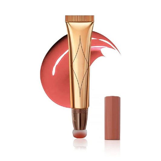 Liquid Blush Beauty Wand, Face Concealer Contouring With Halo Glow Liquid Filter Long Lasting & Smooth Matte Finish Liquid Illuminator Makeup Stick (03 Cherry Red)-VivaGrace Women