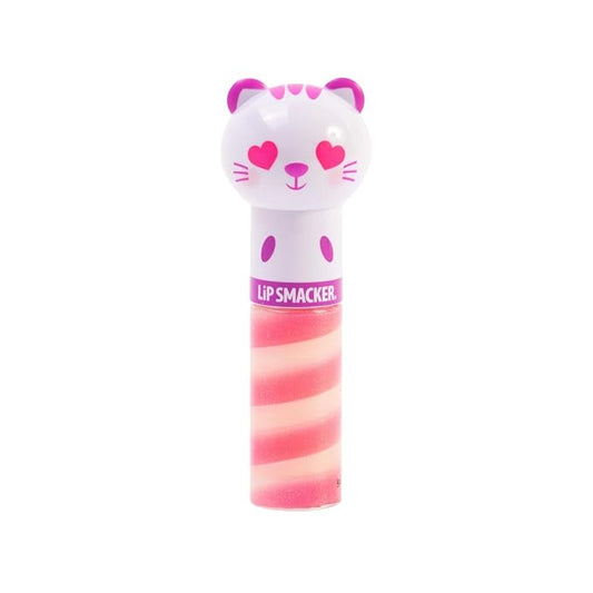 Lip Smacker Lippy Pals Kitty Kitten, Flavored Moisturizing & Smoothing Soft Shine Lip Balm, Hydrating & Protecting Fun Tasty Glossy Finish, Cruelty-Free & Vegan - Sweet Kiwi Kitten-VivaGrace Women