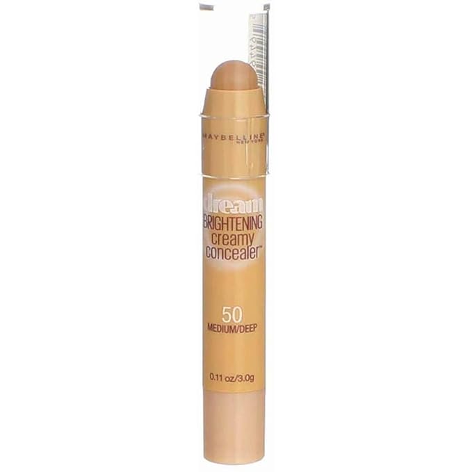 Maybelline New York Dream Brightening Creamy Concealer, Medium/Deep, 0.11 oz.-VivaGrace Women