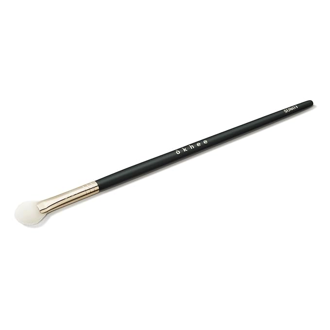 [SOO ADOR] okhee Nose Shading Fan Brush SUN03 - Precise Contouring for Nose and Small Details | Designed by K-Pop Makeup Artist Seo Ok | Makeup Brush Contour Brush-VivaGrace Women