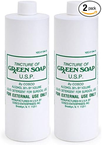 Tincture of Green Soap 16 oz. (Pack of 2)