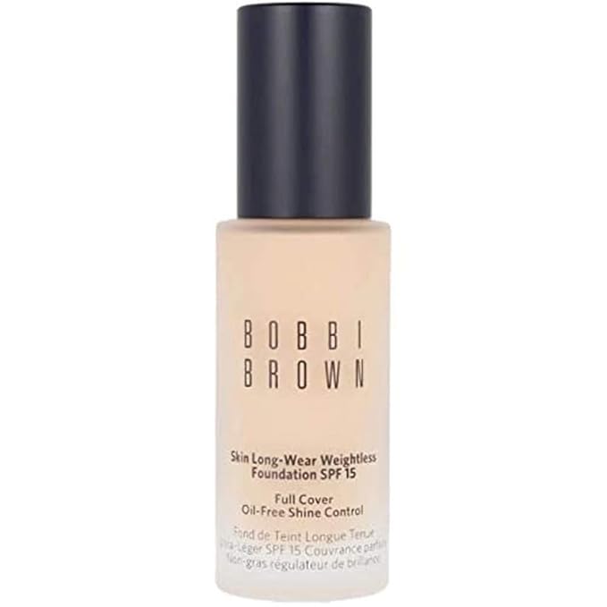 Bobbi Brown Skin Long-Wear Weightless Foundation SPF 15, No. 3 Beige, 1 Ounce-VivaGrace Women
