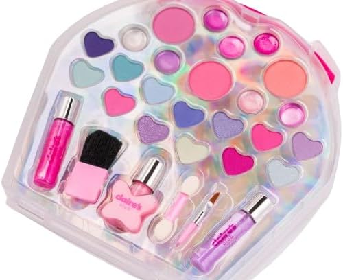 Claire's Club Pink Cupcake Makeup Case- Designed for Little Girls Ages 3 to 6-VivaGrace Women