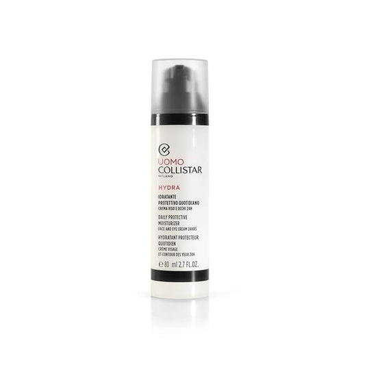 Collistar Uomo Hydra Daily Protective Moisturizer Face and Eye Cream 80 ml, 2.7 Fl Oz Made in Italy [italian import]-VivaGrace Women