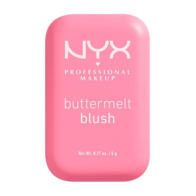 NYX PROFESSIONAL MAKEUP Buttermelt Powder Blush, Fade and Transfer-Resistant Blush, Up to 12HR Make Up Wear, Vegan Formula - Butta Together-VivaGrace Women