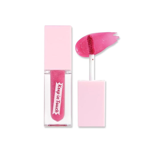 Jelly Plumper Tint | Non-Sticky, Long-Lasting Lip Gloss | Vegan and Cruelty-Free Korean Lip Tint (Berry Crush)-VivaGrace Women
