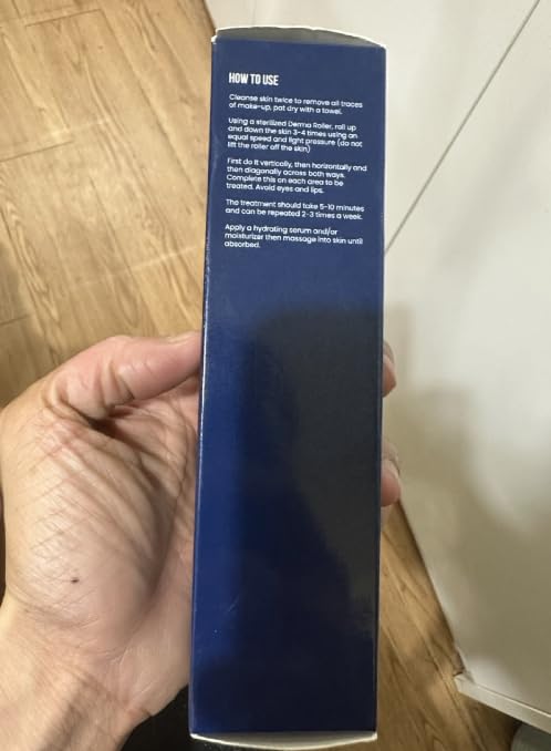 ROSELYNBOUTIQUE Derma Roller for Hair Beard Facial Skin Face Body Scalp 540 Titanium Microneedle for Men Women 0.25mm Cosmetic Beauty Instrument-VivaGrace Women