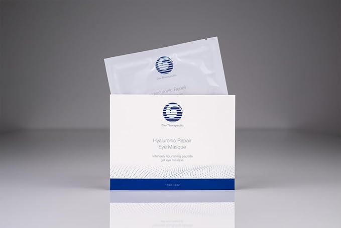 Bio-Therapeutic Hyaluronic Repair Eye Masque 10 pack Under Eye Nourishment, Skin Brightening, Smoothing Hyaluronic Acid, Glowing and Dewy Skin-VivaGrace Women